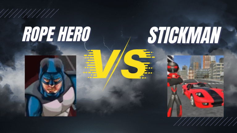 Rope Hero Vs StickMan