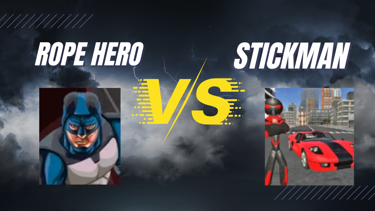 Rope Hero Vs StickMan